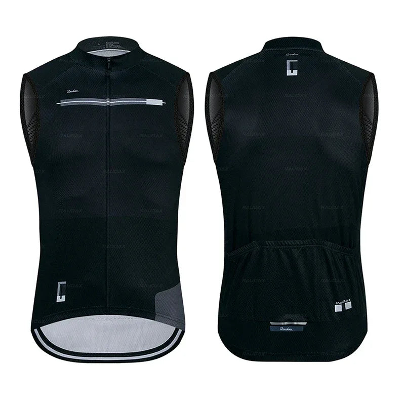 2023 Autumn Cycling Clothing Sleeveless Cycling Vest Mtb Sports Team Bicycle Jerseys Ultralight Jackets Unisex Cycling Clothes