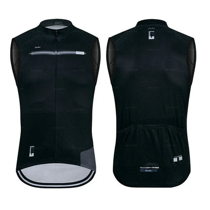 2023 Autumn Cycling Clothing Sleeveless Cycling Vest Mtb Sports Team Bicycle Jerseys Ultralight Jackets Unisex Cycling Clothes