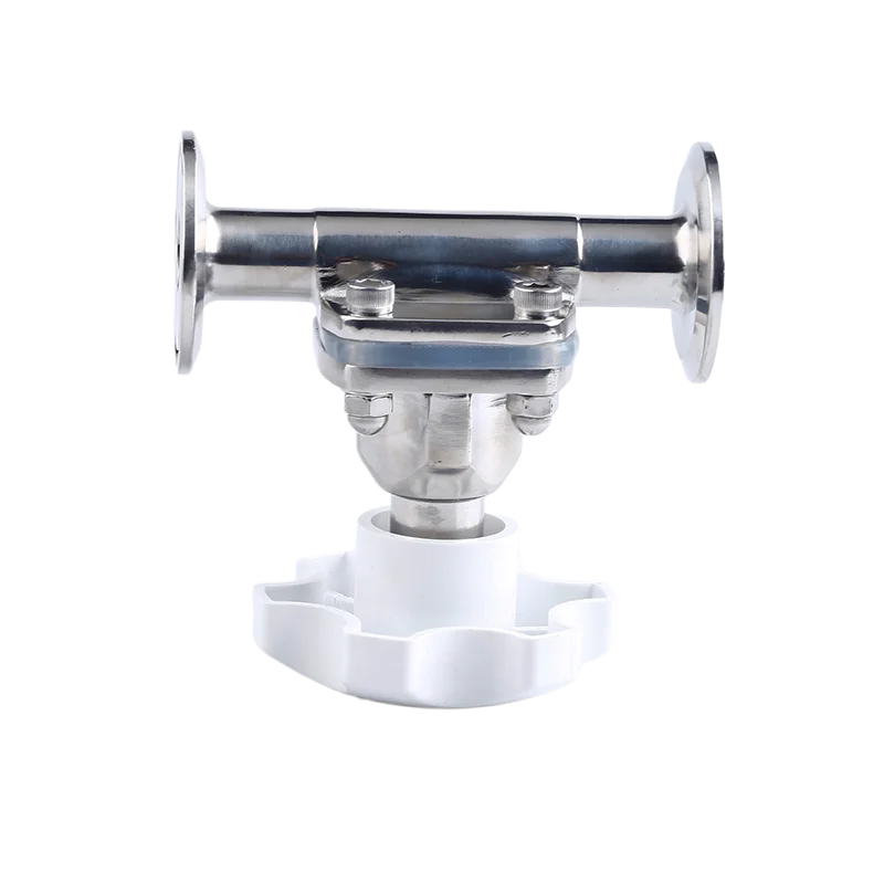 CNJS Food Grade Stainless Steel Ss316 50.5Sanitary Diaphragm Valve