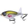 16G Topwater Fishing Lures 11g Popper Fishing Lure for Bass Catfish Pike Perch Floating Pencil Bass Bait with Rotating Tail