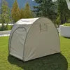 Portable Foldable Bike Storage Shed Tent Double Doors for 3-4 Bikes Outdoor Bicycle Cover Shelter Carry Bag for Home One Bedroom