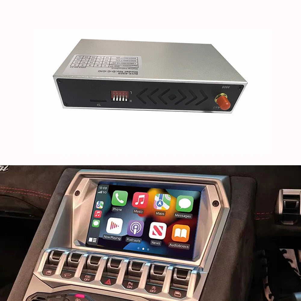 For Lamborghini Aventador 2012-2019 Car for DVD Player Wireless Carplay Android Auto Mirror Link Radio AirPlay Functions