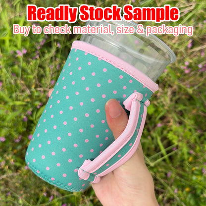 OEM Neoprene Cup Sleeve Custom Coffee Sleeve Custom Beach Portable Coffee Cup Holder for Coffee Holder Diving Material Cup Cover