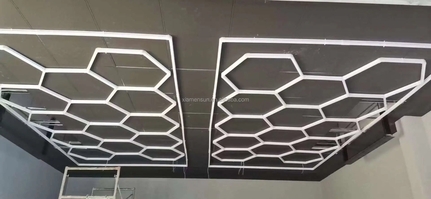 Led Hexagon Lights Hex Lights for  Garage Ceiling