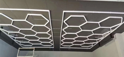Led Hexagon Lights Hex Lights for  Garage Ceiling