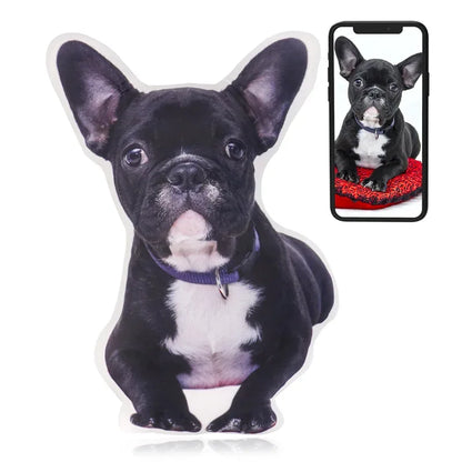 Personalized Photo DIY Pet Cushion Stuffed Animal Pillow Custom Dog Cat Picture Cushion Christmas gifts Loss Memorial gift
