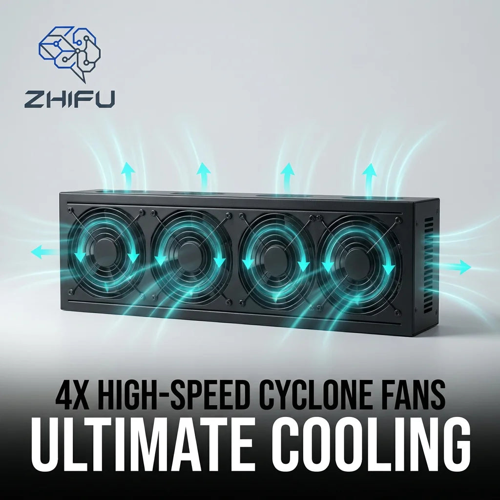 Professional P30 Phone Farm Box 4U Rackmount Server Chassis Metal ATX Power Supply 20/30 Ports USB 2.0 Hub App Testing with Fan