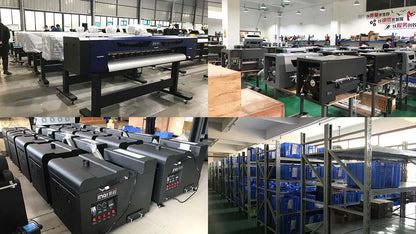 INQI 60CM Touch Screen Powder Shaker Machine Roll-to-Roll Printer with New Condition 1 Year Warranty for DTF Inks Pigment Ink