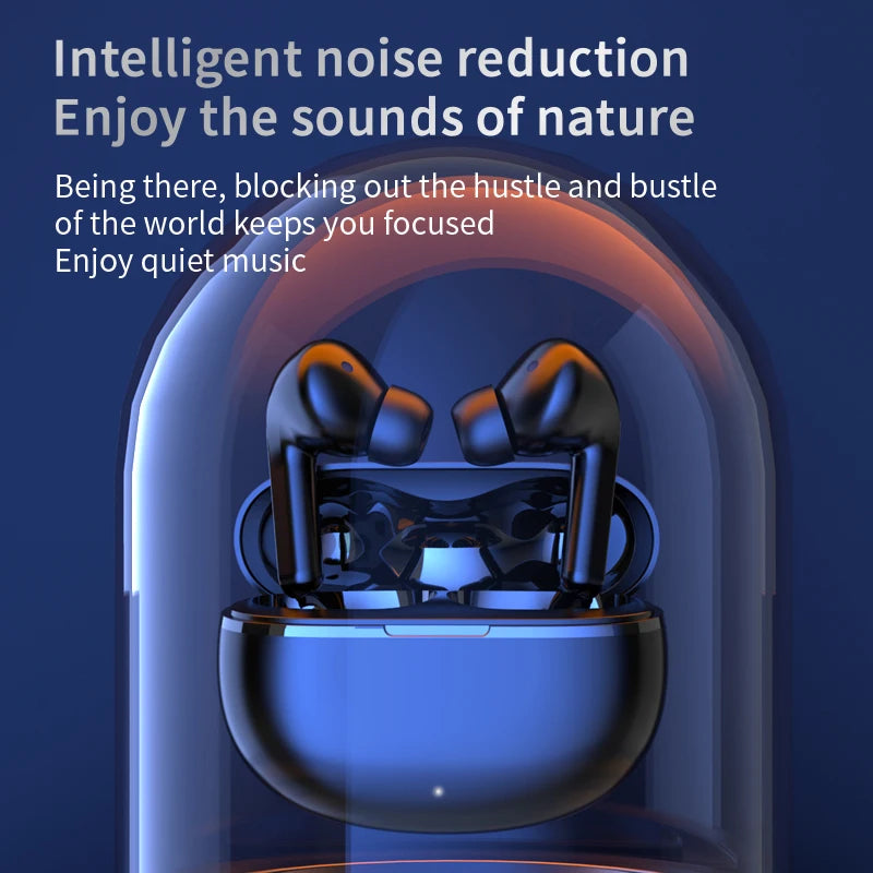 EONLINE 3D AIR 7 Mini Ear Buds Wireless Earbuds for Android Phones Ear Buds Wireless Ear Buds V5.3 Waterproof Noise Cancellation