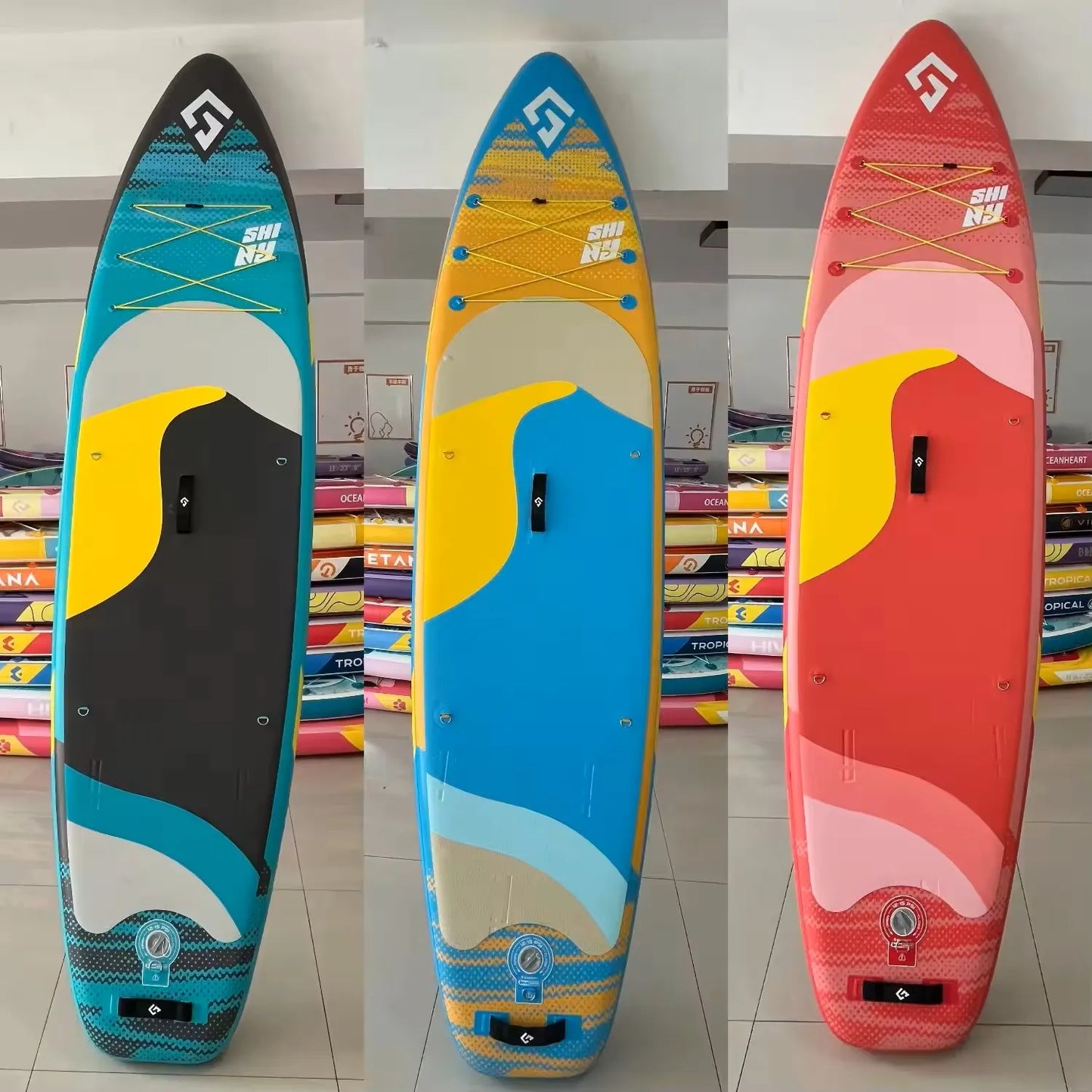 European Overseas Warehouse Surfboard Dropshipping China Manufacture Inflatable sup Board with Heat Sealing Technology