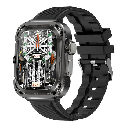 2024 FT61 Smart Watch for Men BT Call Health Monitoring 1.75inch Screen IP68 Waterproof GPS Positioning Sport Smartwatch