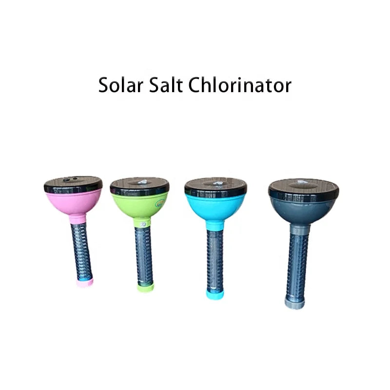 Solar Salt Chlorine Generator Manufacturer Direct Sale Outdoor Frame Swimming Pool Floating Salt Chlorine Generator