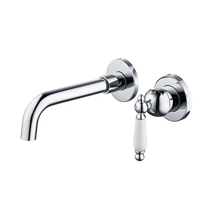 Wholesale Single Hole Brass Basin Faucet Single-Handle Water Mixer Deck Mounted Bathroom Bedroom Gym Hall Ceramic Valve Core