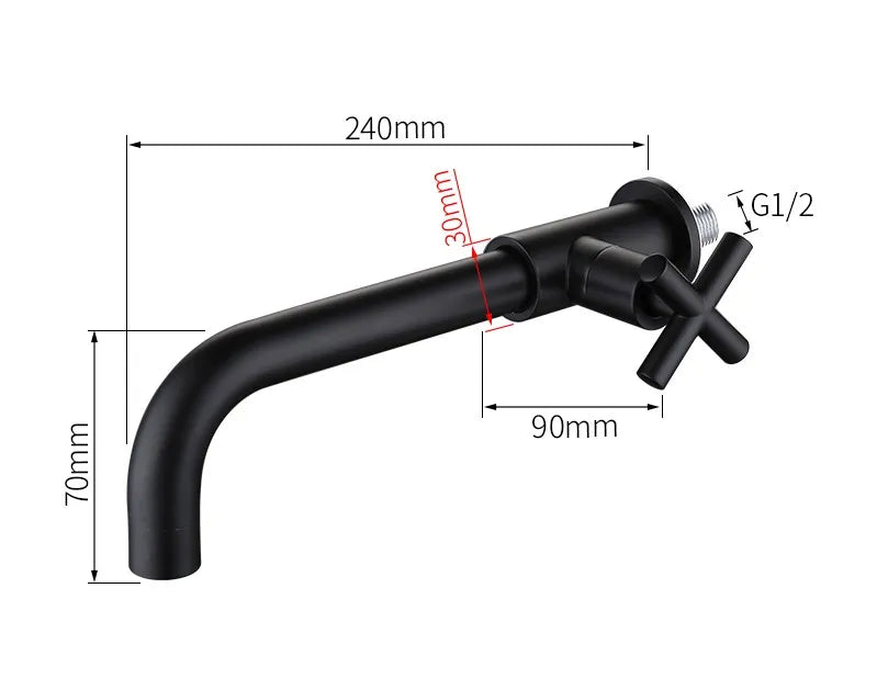 Wholesale Modern Brass and Black Basin Faucet - Single Handle Bathroom Vanity Mounting Tap