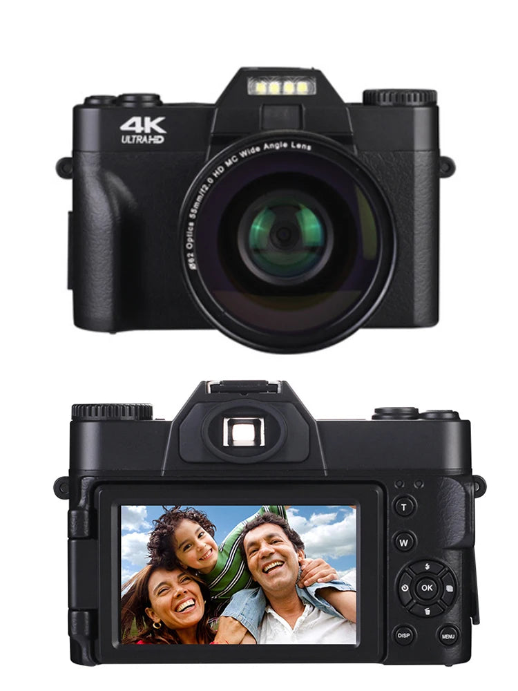 Winait Max 48Mp Photographing Camera With 3.0''Tft Display 16X Digital Zoom Dslr Camera