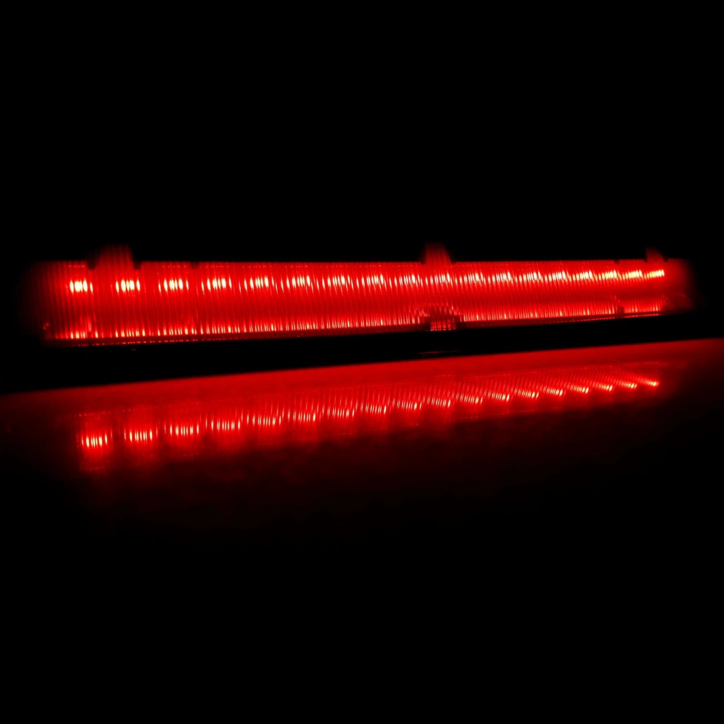 For Ford Transit MK8 Tourneo Custom 2012-up Single tailgate Third LED High Mount Level Brake Stop Light Lamp Black Lens