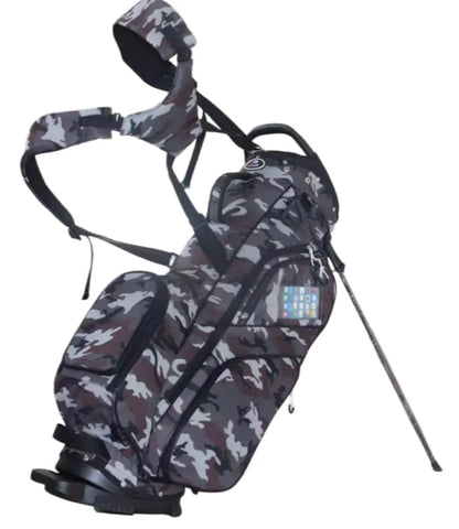 Lightweight and Durable Design 6-Way Divider Polyester Golf Bags with Comfortable Double Straps Golf Stand Bag