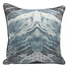 24" 22" 20" 18" Throw Pillow Covers Luxury Jacquard Marble Cushion Cover Brown Sliver Modern Decorative Pillow Cover