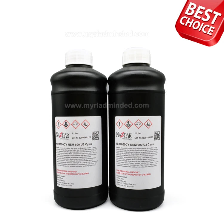 Myriad Minded USA Imported Nazdar ECO-Solvent Ink Widely Used in Outdoor Advertising Industrial Printing