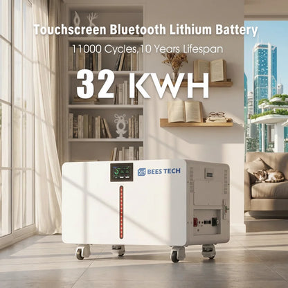 Touch 30Kwh 51.2V 600Ah 32kWh 48V 51.2V 628Ah 30kWh LiFePO4 Solar Battery Powerwall Home Energy Storage Lithium Battery Pack
