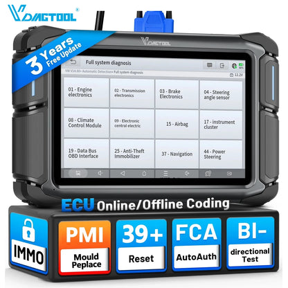 USA Warehouse VD70 All Keys Lost Smart Key Programming Machine Key Code Reader Auto Key Programmer Full System Diagnostic Tool