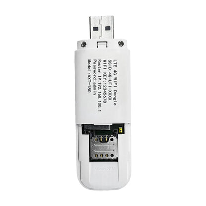 Outdoor Universal 4G USB Dongle Unlocked UFI Wireless Access Point Mobile Wingle WIFI Modem 4G LTE Router with SIM Card Slot