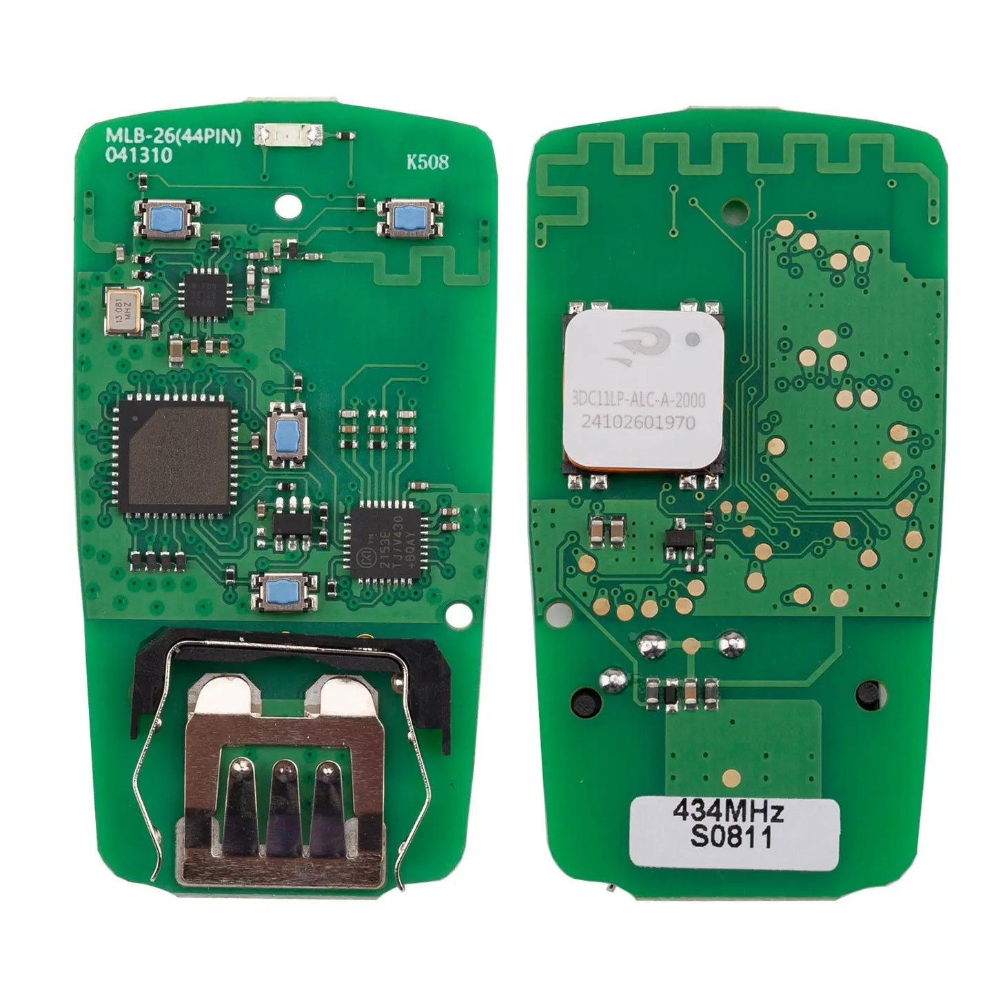 KEYDIY MLB26 3-Button 434MHz Smart Remote PCB Board Universal Fit for Audi MLB Models, Works with KeyDIY KD-MP & VVDI MLB Tool
