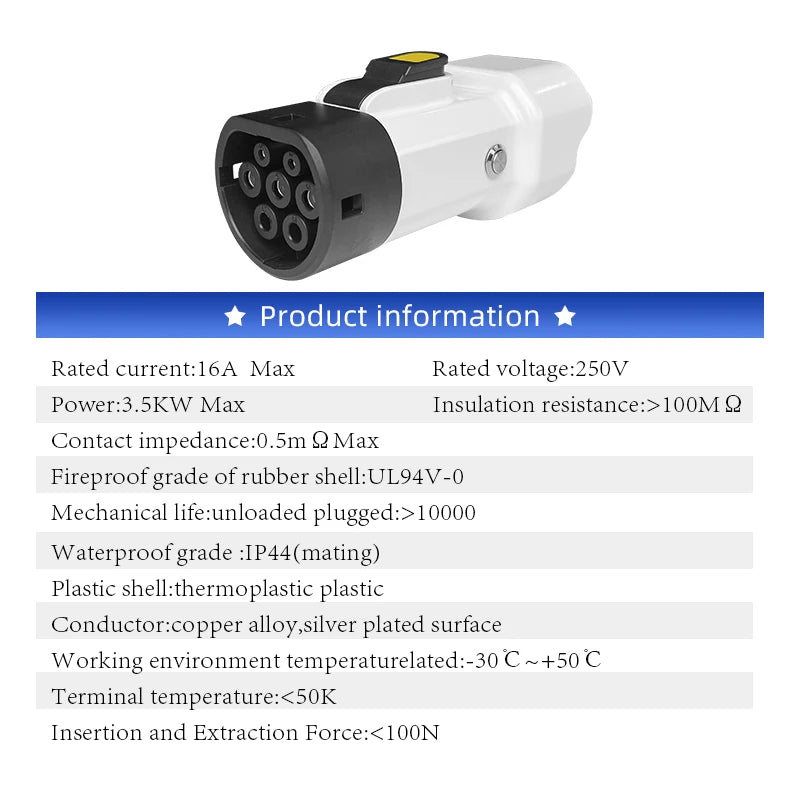 Distributors Wanted Suppliers Ev Products China 3.5kw 16A Portable EV Charger Type2 Charging Pile GBT Car V2L 240V Qiaoyi IP55