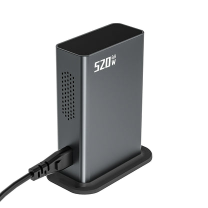 2026 New High Power Desktop Charger Adapter 520W Multi Port Laptop Mobile Phone Featuring 100W Gan Type C Charger