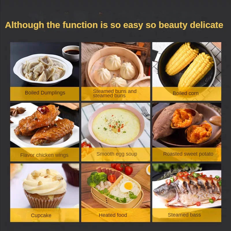 21L New Baking Egg Tart Cake Bakery Oven Home Touch Screen Intelligent Multi Functional Automatic Microwave Oven