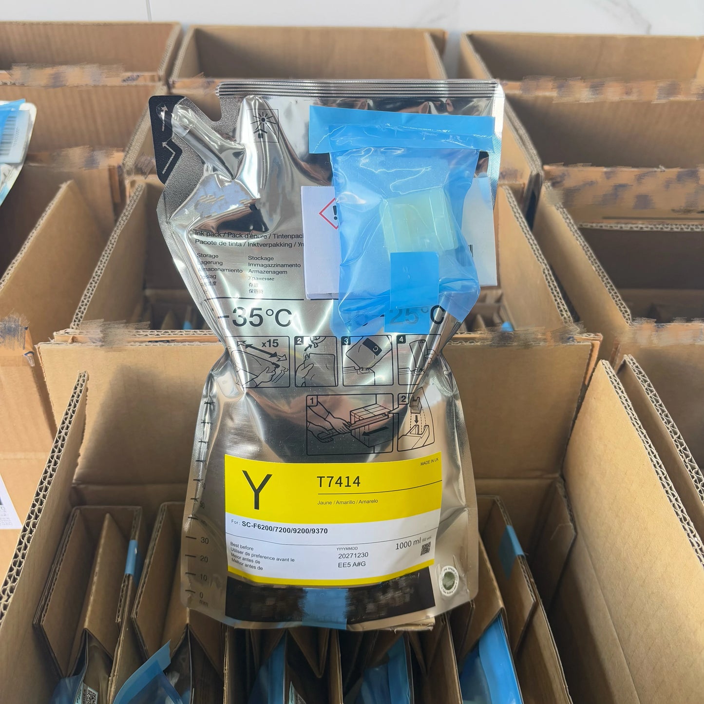 Heat Transfer Ink Sublimation Ink Bag for  Printers F6070 F6200 F6270 F7200 F9200 F9370 Digital Textile Printing