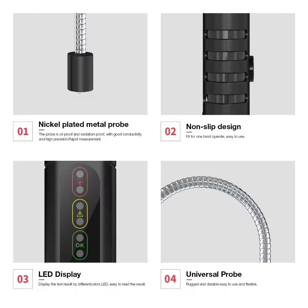 BF100 Detection Instrument Multi Liquid Detection LED Display Brake Fluid Dedicated Economic Practical