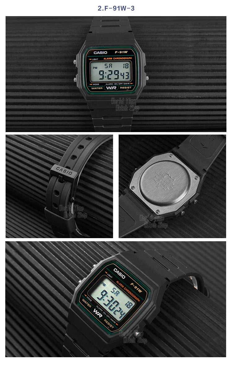 Casio watch  men top luxur set military LED relogio digital watch sport Waterproof quartz men watch Neutral watchs F91W series