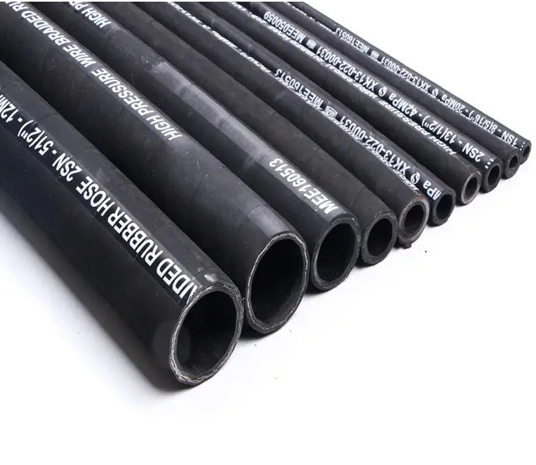 Best Quality Flexible Vacuum Cleaner Hydraulic Rubber Hose Assembly Vapor Recovery Grease Gun Hose Custom Cutting Processing