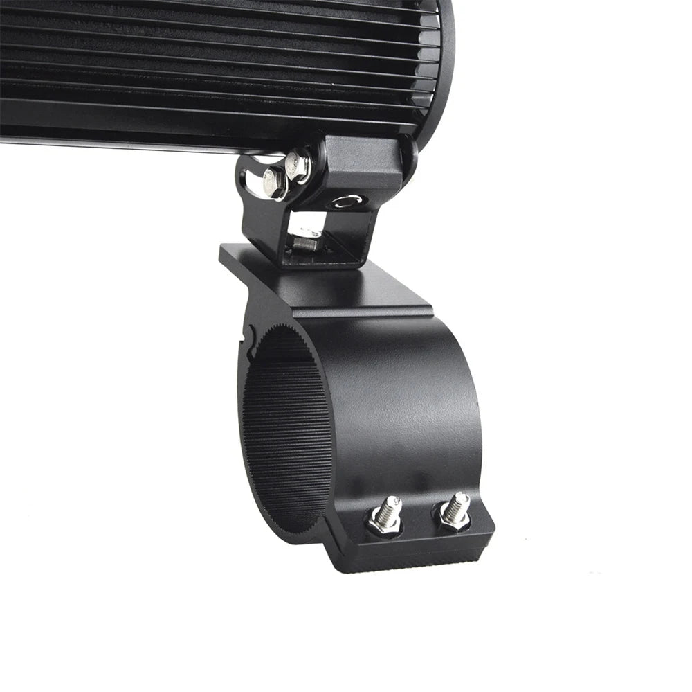 Car 49-81mm Bull Bar LED Driving Fog Lamp Headlight UHF Mount Bracket Clamps SUV 4x4 Truck Off Road Bumper Work Light Bar Holder