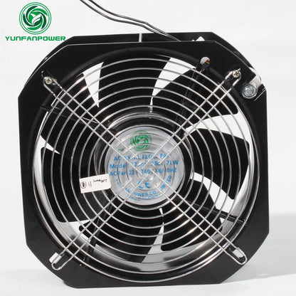 225mm Metal Blade AC Cooling Fan/ac Axial UPS Fan /22580 mm 9inch 380v Volt Fan