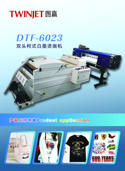 High Quality 1 Liter Bottle Dtf Printer Textile White DTF Ink for Eps I3200 Head