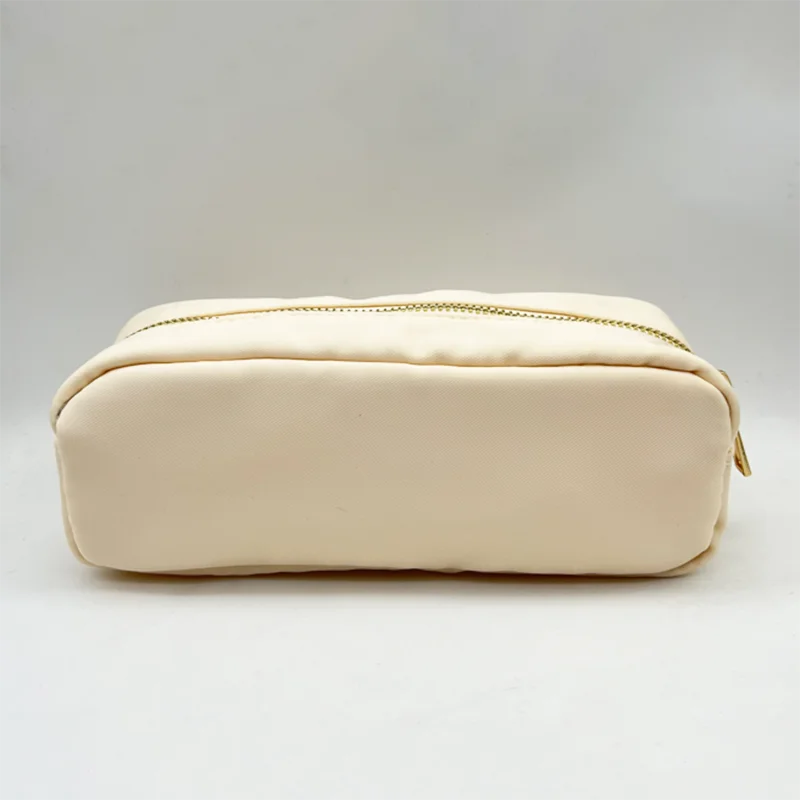 RTS Stock Nylon Girls Durable Colorful Simple School Bag Holder Storage Pouch Bag Gift Cute Marker Pen Classic Slim Pencil Case