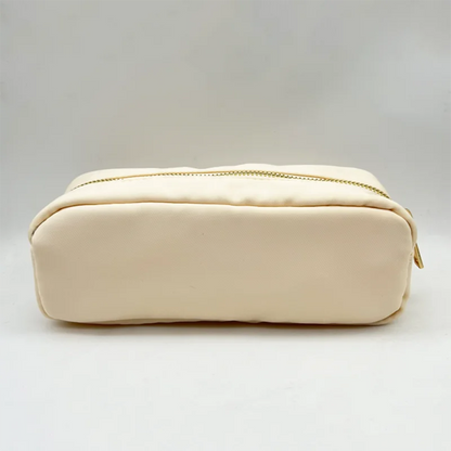 RTS Stock Nylon Girls Durable Colorful Simple School Bag Holder Storage Pouch Bag Gift Cute Marker Pen Classic Slim Pencil Case