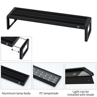 Week Aqua M Series Rgb Light Aquarium 2ft 4ft Centimetri Led Acquario Light 100w 120cm 300 Gallon Large Aquarium Lighting
