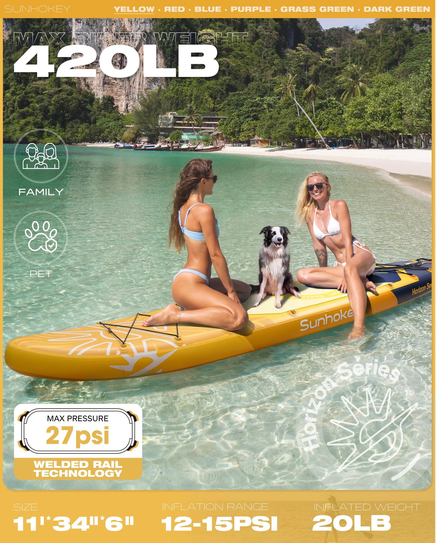 EU Warehouse Touring sup Fast Shipping Aufblasbares SUP Board Drop Stitch Standup Paddle Board with Paddle Board Accessories