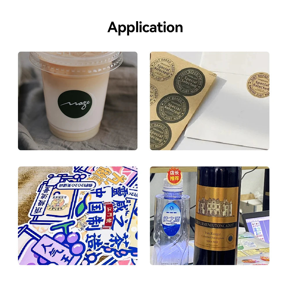 Print Machine Vinyl Water Based Ink Printing Machines A4 Size Digital Label Sticker Print Machine