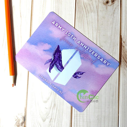 No Minimum Glossy Plastic Photo Card Laminated Celebrity Badge Custom Concert Pass Badge ID Card Holder