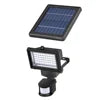 IP65 60 LED Solar Powered Garden Lamp Motion Sensor Security Flood Light 80 Luces Solares Battery Plastic Body Landscape Solares