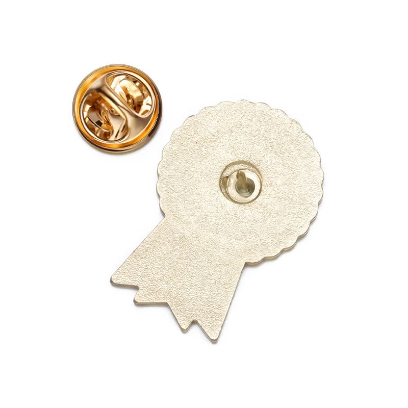 Awkward Worst Medal Brooches Badge Sarcastic Quotes Funny Enamel Pins Clothes Collar Lapel Badge Jewelry Pin for Backpack Hat