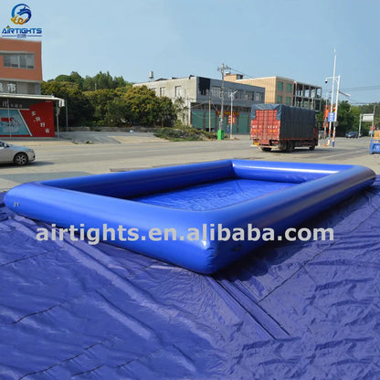 8m Long Inflatable Hamster Ball Pool Big Water Walking Ball Pool Low Price for Hire Company