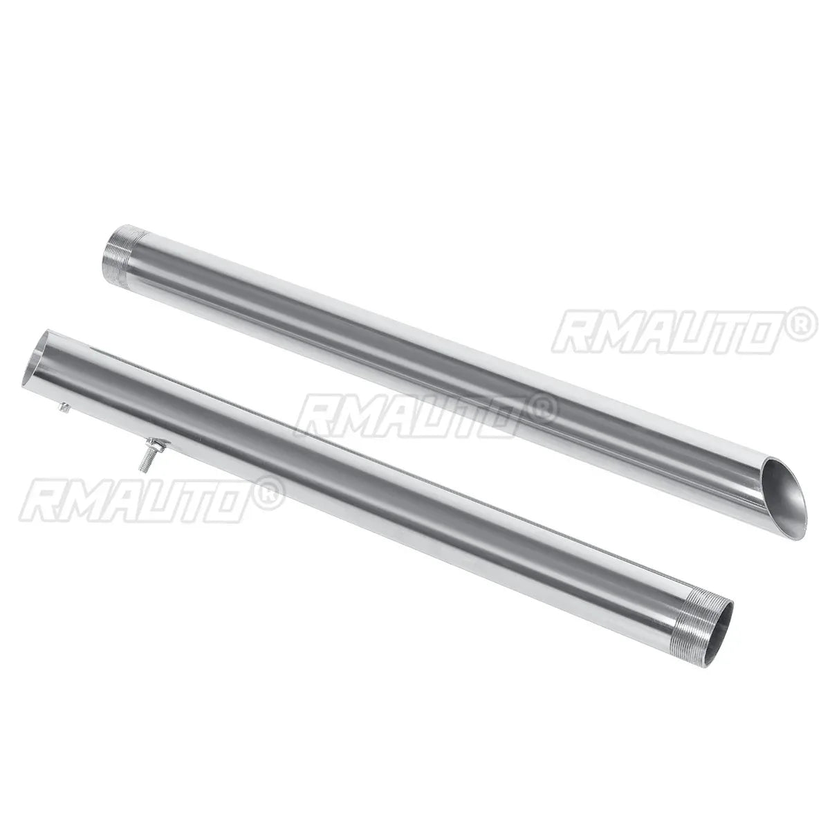 Motorcycle Long Exhaust Muffler Pipe Full System + Silencer for Yamaha Virago XV125 XV250 Moto Stainless Steel Exhaust Pipes