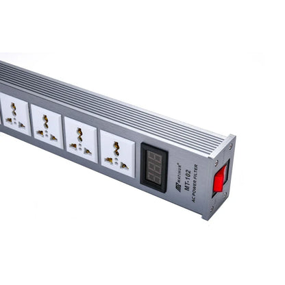 Matihur MT-102 Audio Noise AC Power Filter Power Conditioner Power Purifier Surge Protection with EU Outlets Power Strip hifi
