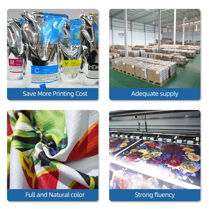 Heat Press Ink Sublimation Ink Bag for Epson Surecolor F6070 F6000 F6200 F6270 for Epson SC-F9300 Ink