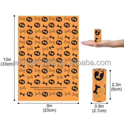 OEM  ODM Pet Poop Bag Eco Corn Starch Poop Bag Dog Poop Bags Biodegradable for Dogs